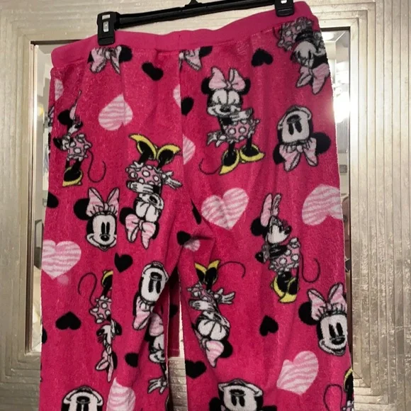 Disney Minnie Mouse Fleece Pajama Pants - Picture 5 of 6
